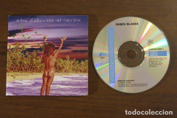 CDs de m&uacute;sica: Ruben Blades &ndash; Eres Mi Canci&oacute;n (CD, Epic SAMPCD 3649) - Foto 4