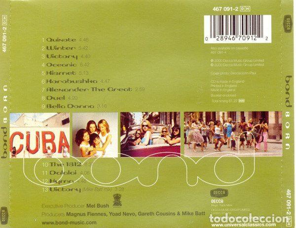 CDs de m&uacute;sica: Bond &ndash; Born (CD, Decca 467 091-2) - Foto 2