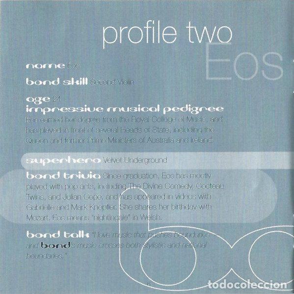 CDs de m&uacute;sica: Bond &ndash; Born (CD, Decca 467 091-2) - Foto 8