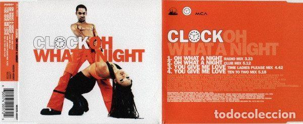 CDs de m&uacute;sica: Clock &ndash; Oh What A Night (CD, MCA Records MCSTD 40057) - Foto 4
