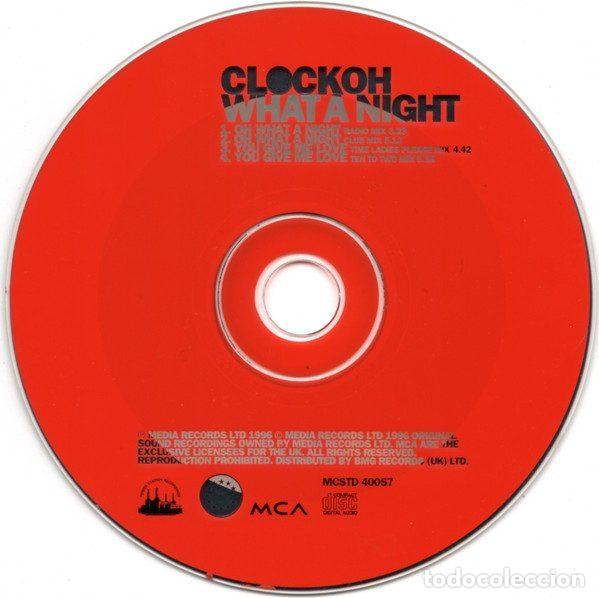 CDs de m&uacute;sica: Clock &ndash; Oh What A Night (CD, MCA Records MCSTD 40057) - Foto 5
