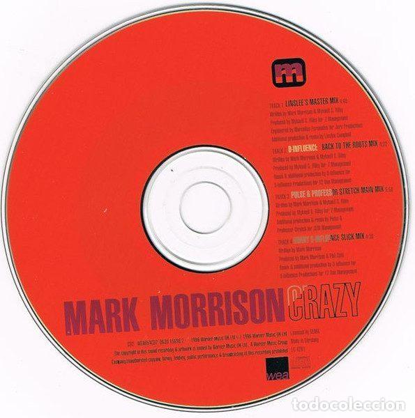 CDs de m&uacute;sica: Mark Morrison &ndash; Crazy (Remix CD) (CD, WEA 0630 15698-2) - Foto 4