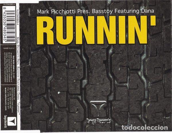 Music CDs: Mark Picchiotti Presents Basstoy Ft. Dana &ndash; Runnin' (CD, Tanga Records VLCDMX 863-4)