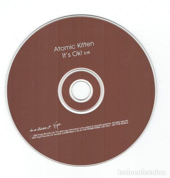 CDs de m&uacute;sica: Atomic Kitten &ndash; Its OK! (CD, Innocent SINCDJ36) - Foto 3