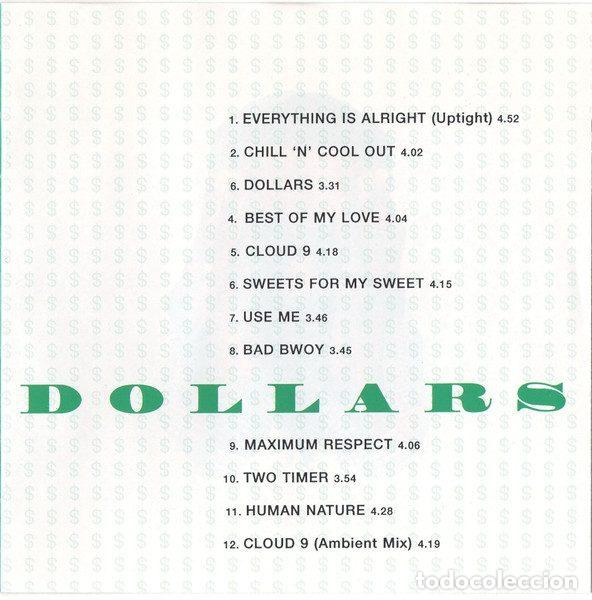 CDs de m&uacute;sica: C.J. Lewis &ndash; Dollars (CD, MCA Records MCD 11131) - Foto 5