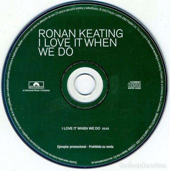 CDs de m&uacute;sica: Ronan Keating &ndash; I Love It When We Do (CD, Polydor none) - Foto 3