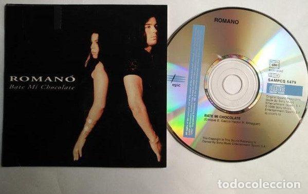 CDs de m&uacute;sica: Roman&oacute; &ndash; Bate MI Chocolate (CD, Epic SAMPCS 5479) - Foto 2