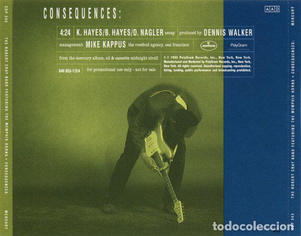 CDs de m&uacute;sica: Robert Cray &ndash; Consequences (CD, Mercury CDP 343) - Foto 2