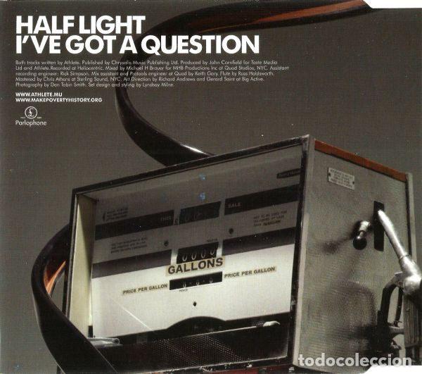CDs de m&uacute;sica: Athlete &ndash; Half Light (CD, Parlophone CDATH008) - Foto 3