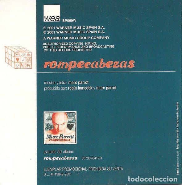 CDs de m&uacute;sica: Marc Parrot &ndash; Rompecabezas (CD, WEA SP069W) - Foto 2