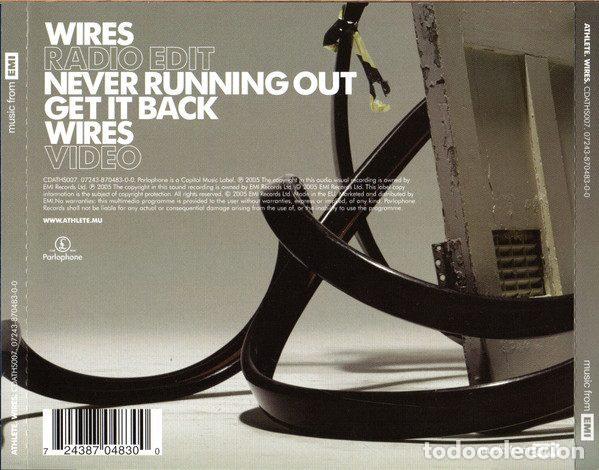 CDs de m&uacute;sica: Athlete &ndash; Wires (CD, Parlophone CDATHS007) - Foto 2