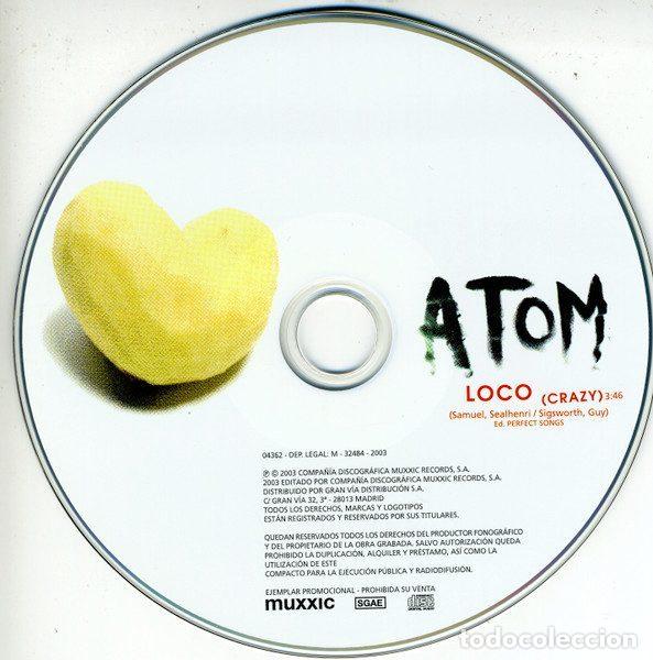 CDs de m&uacute;sica: Atom &ndash; Loco (Crazy) (CD, Muxxic 04362) - Foto 3