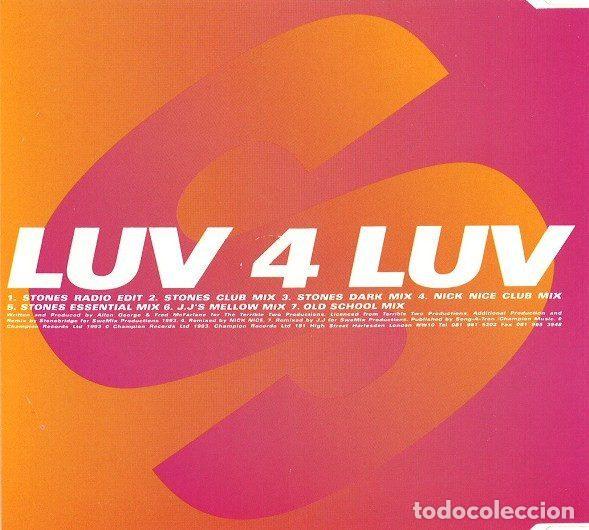 CDs de m&uacute;sica: Robin S &ndash; Luv 4 Luv (CD, Champion CHAMPCD 301) - Foto 2