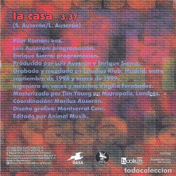 CDs de m&uacute;sica: Klub &ndash; La Casa (CD, Gasa PRO1396) - Foto 2