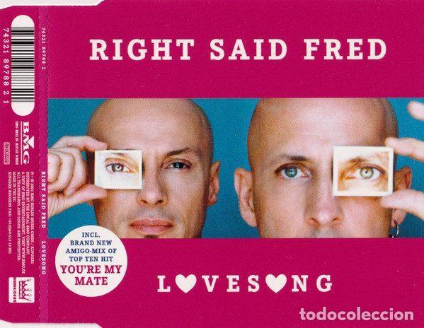 Music CDs: Right Said Fred &ndash; Lovesong (CD, King Size Records 74321 89788 2)