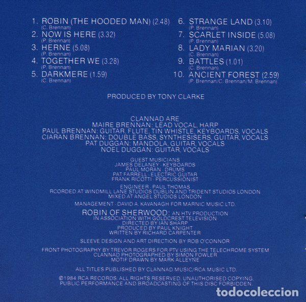 CDs de m&uacute;sica: Clannad &ndash; Legend (CD, RCA ND71703) - Foto 4