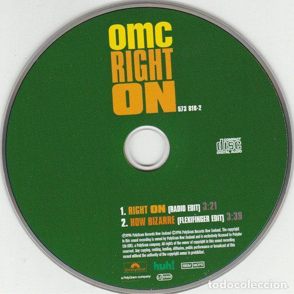 CDs de m&uacute;sica: OMC &ndash; Right On (CD, Polydor 573 818-2) - Foto 3