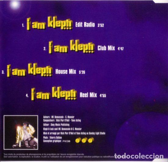 CDs de m&uacute;sica: Kleph & Lock &ndash; I Am Kleph (CD, Dance Pool DAN 661330 2) - Foto 2