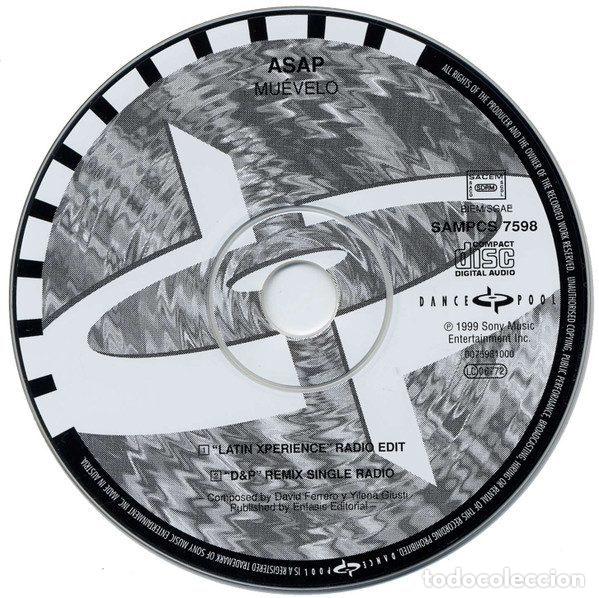 CDs de m&uacute;sica: ASAP &ndash; Mu&eacute;velo (CD, Dance Pool SAMPCS 7598) - Foto 3