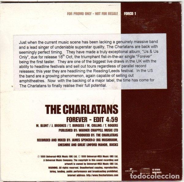 CDs de m&uacute;sica: The Charlatans &ndash; Forever (CD, Universal FORCD 1) - Foto 5