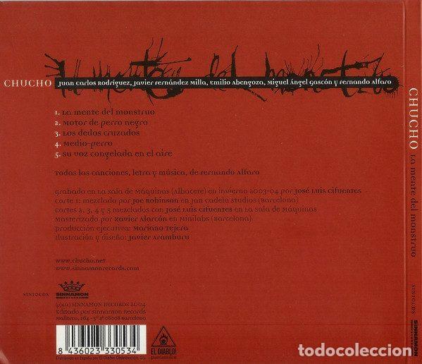 CDs de m&uacute;sica: Chucho &ndash; La Mente Del Monstruo (CD, Sinnamon Records SIN10CDS) - Foto 2