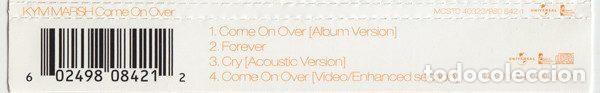CDs de m&uacute;sica: Kym Marsh &ndash; Come On Over (CD, Universal MCSTD 40323) - Foto 2