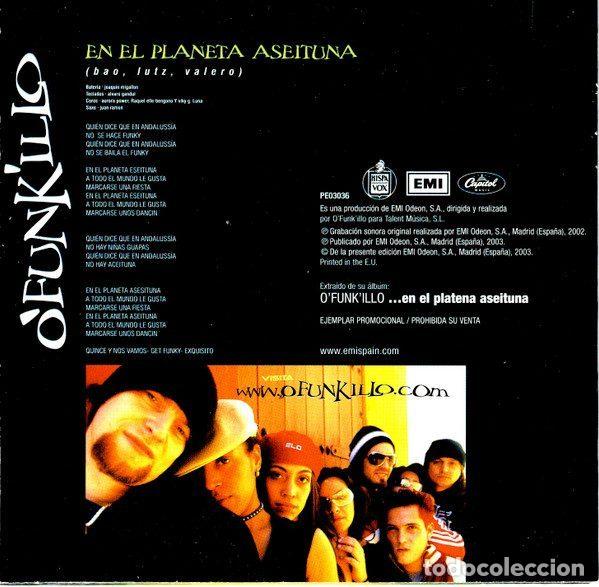CDs de m&uacute;sica: Ofunkillo &ndash; En El Planeta Aseituna (CD, EMI PE03036) - Foto 2