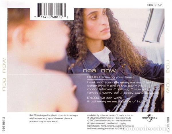 CDs de m&uacute;sica: Noa &ndash; Now (CD, Universal 586 887-2) - Foto 2