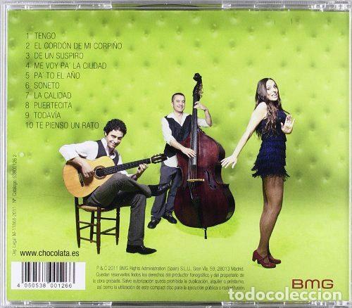 CDs de m&uacute;sica: Chocolata &ndash; De Un Suspiro (CD, BMG 53800126 2) - Foto 2