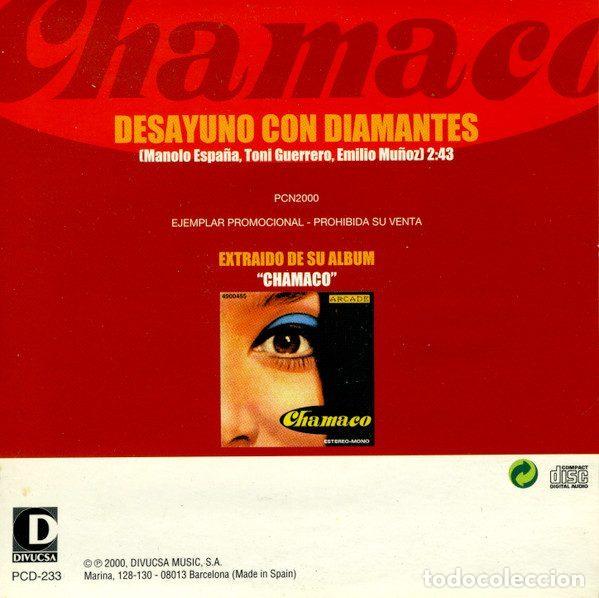 CDs de m&uacute;sica: Chamaco &ndash; Desayuno Con Diamantes (CD, Divucsa PCD-233) - Foto 2