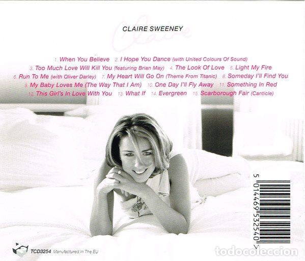CDs de m&uacute;sica: Claire Sweeney &ndash; Claire (CD, T2 TCD3254) - Foto 2