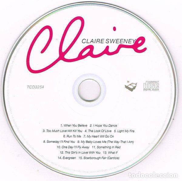 CDs de m&uacute;sica: Claire Sweeney &ndash; Claire (CD, T2 TCD3254) - Foto 3