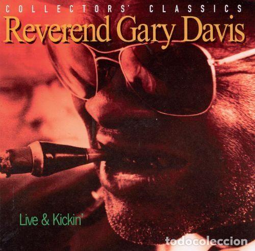 Musik-CDs: Reverend Gary Davis &ndash; Live And Kickin' (CD, Just A Memory JAM 9133-2)
