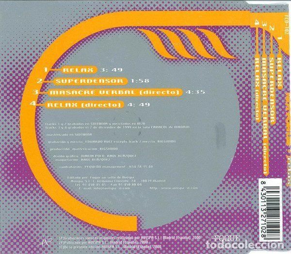CDs de m&uacute;sica: Not For Us &ndash; Relax (CD, Foque FCD-102) - Foto 2