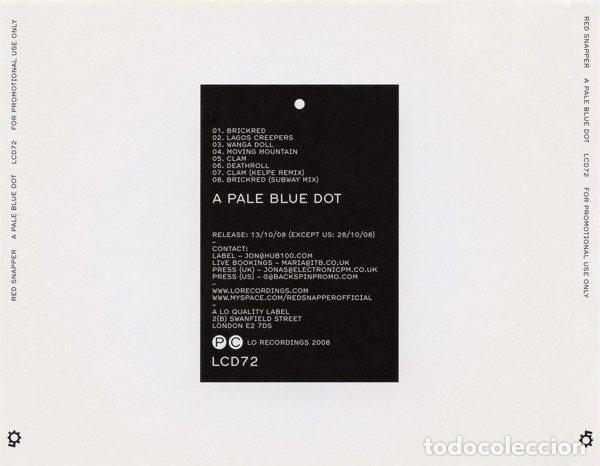CDs de m&uacute;sica: Red Snapper &ndash; A Pale Blue Dot (CD, Lo Recordings LCD72) - Foto 4