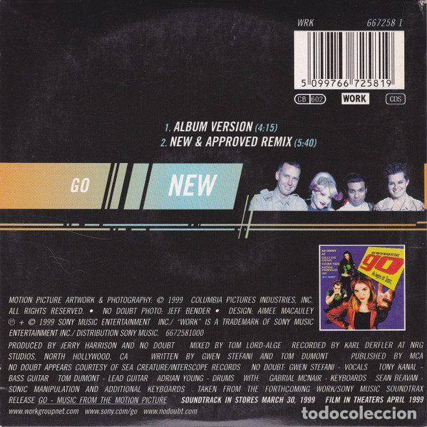 CDs de m&uacute;sica: No Doubt &ndash; New (CD, Work WRK 667258 1) - Foto 2