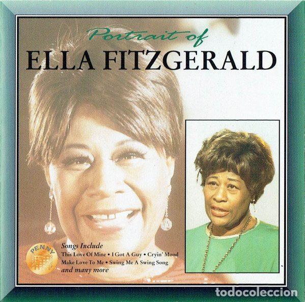 CD de M&uacute;sica: Ella Fitzgerald &ndash; Portrait Of Ella Fitzgerald (CD, Penny PYCD 130)