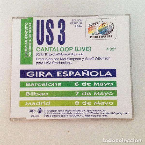 Music CDs: US 3 &ndash; Cantaloop (Live) (CD, Hispavox 4024562)