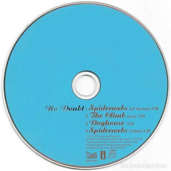 CDs de m&uacute;sica: No Doubt &ndash; Spiderwebs (CD, Trauma Records IND-95551) - Foto 5