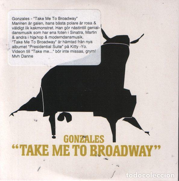 CDs de m&uacute;sica: Gonzales &ndash; Take Me To Broadway (CD, Delabel DE 6775)