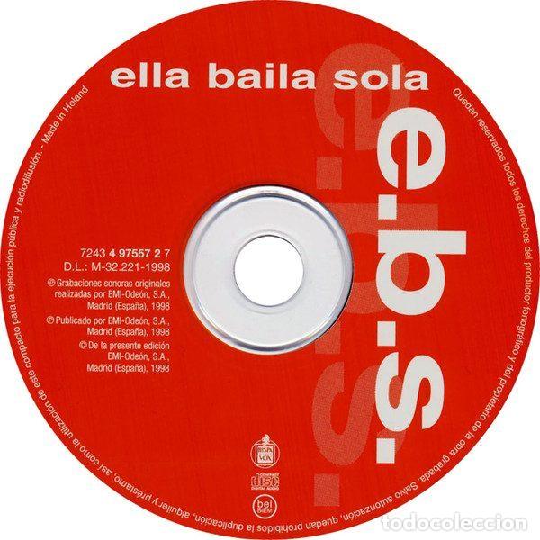 CDs de m&uacute;sica: Ella Baila Sola &ndash; E.B.S. (CD, Hispavox 4 97557 2) - Foto 4