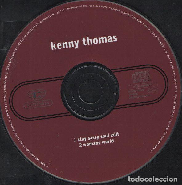 CDs de m&uacute;sica: Kenny Thomas &ndash; Stay (CD, Cooltempo CDCOOL271) - Foto 3