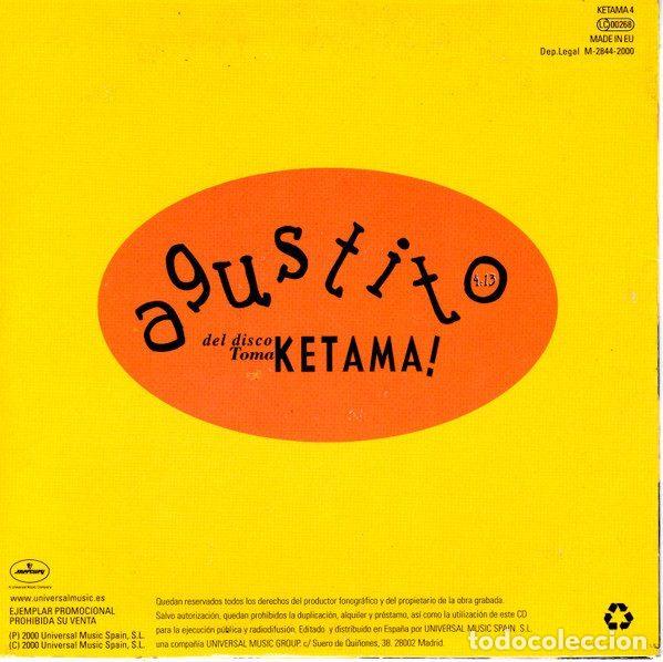 CDs de m&uacute;sica: Ketama &ndash; Agustito (CD, Mercury KETAMA 4) - Foto 2