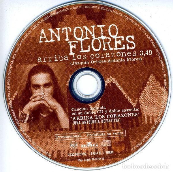 CD de M&uacute;sica: Antonio Flores &ndash; Arriba Los Corazones (CD, RCA 74321678192)