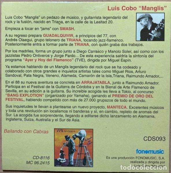 CDs de m&uacute;sica: Manteca &ndash; La Diosa del Pecado (CD, Fonomusic CDS093) - Foto 2