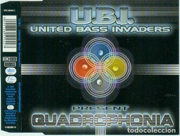 Musik-CDs: U.B.I. United Bass Invaders &ndash; Quadrophonia (CD, Epidrome EPD 665994 2)