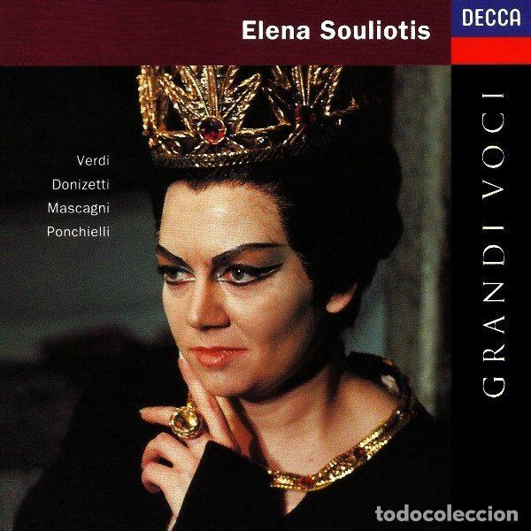 Musik-CDs: Elena Souliotis &ndash; Verdi - Donizetti - Mascagni - Ponchielli (CD, Decca 440 405-2)