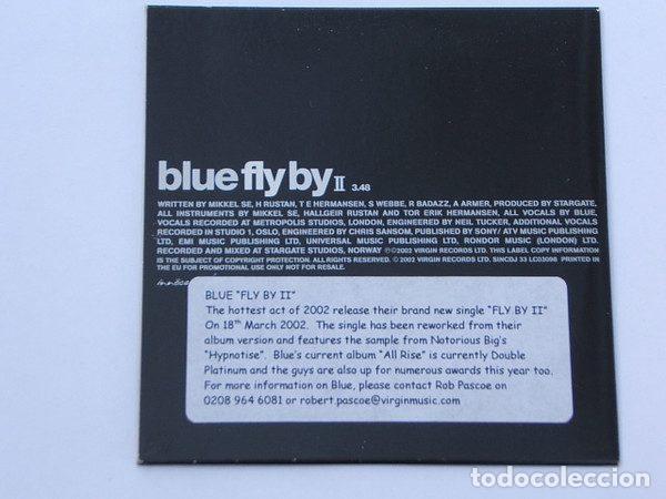 CDs de m&uacute;sica: Blue &ndash; Fly By II (CD, Virgin SINCDJ 33) - Foto 2