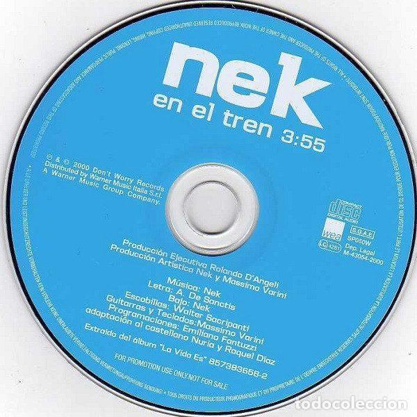 CDs de m&uacute;sica: Nek &ndash; En El Tren (CD, WEA SP050W) - Foto 1