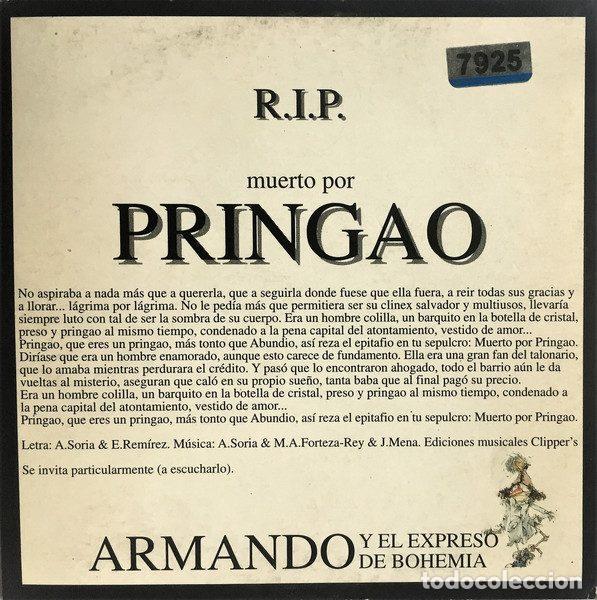 Musik-CDs: Armando Y El Expreso De Bohemia &ndash; R.I.P. Muerto Por Pringao (CD, Julio's Records JR0003CDIS)